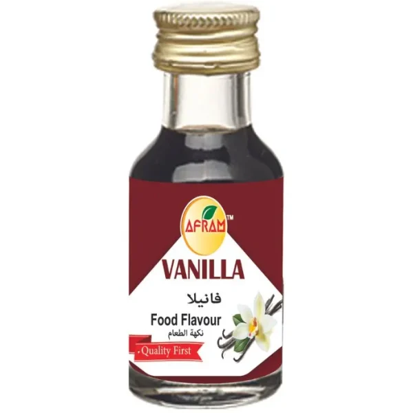 Afram Vanilla Food Essence Flavour -28ml Vanilla Essence - Image 2