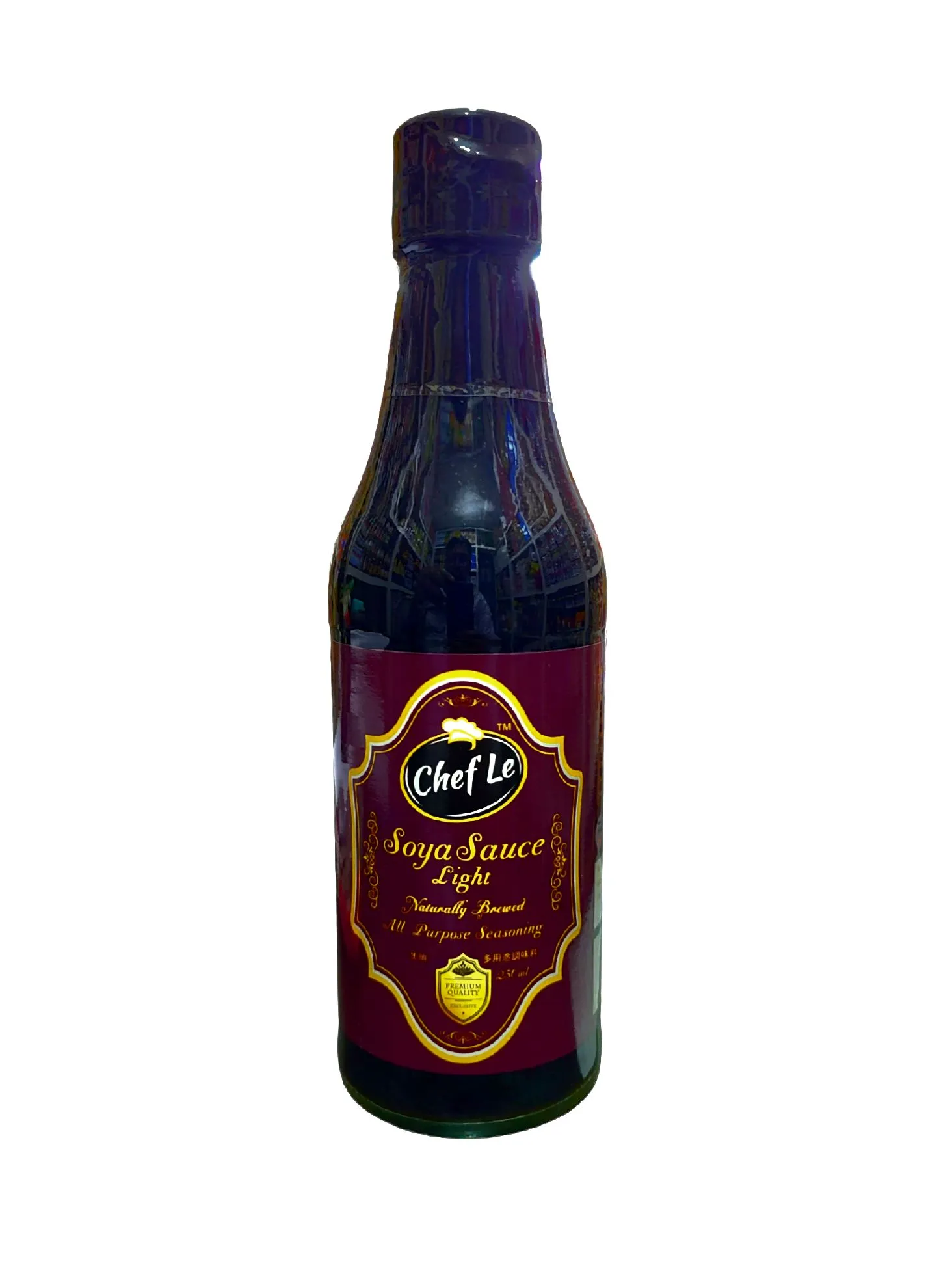 CHEF LE LIGHT SOYA SAUCE 250 ML CHEF LE LIGHT SOYA SAUCE 250 ML