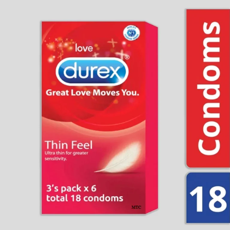 Durex Condom -Thin Feel- Full Box-18pcs