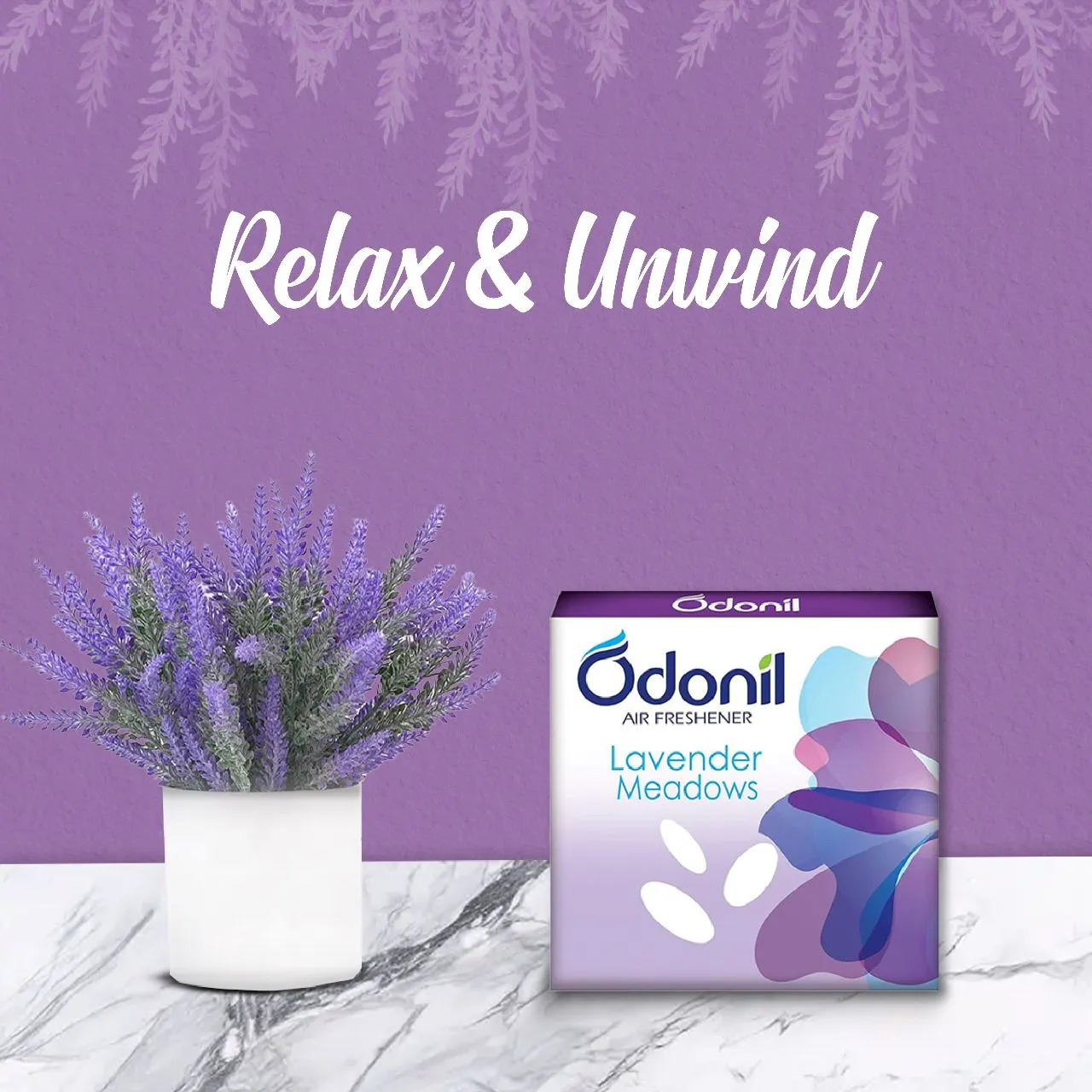 Odonil Natural Air Freshner Lavender Meadows Odonil Natural Air Freshner Lavender Meadows