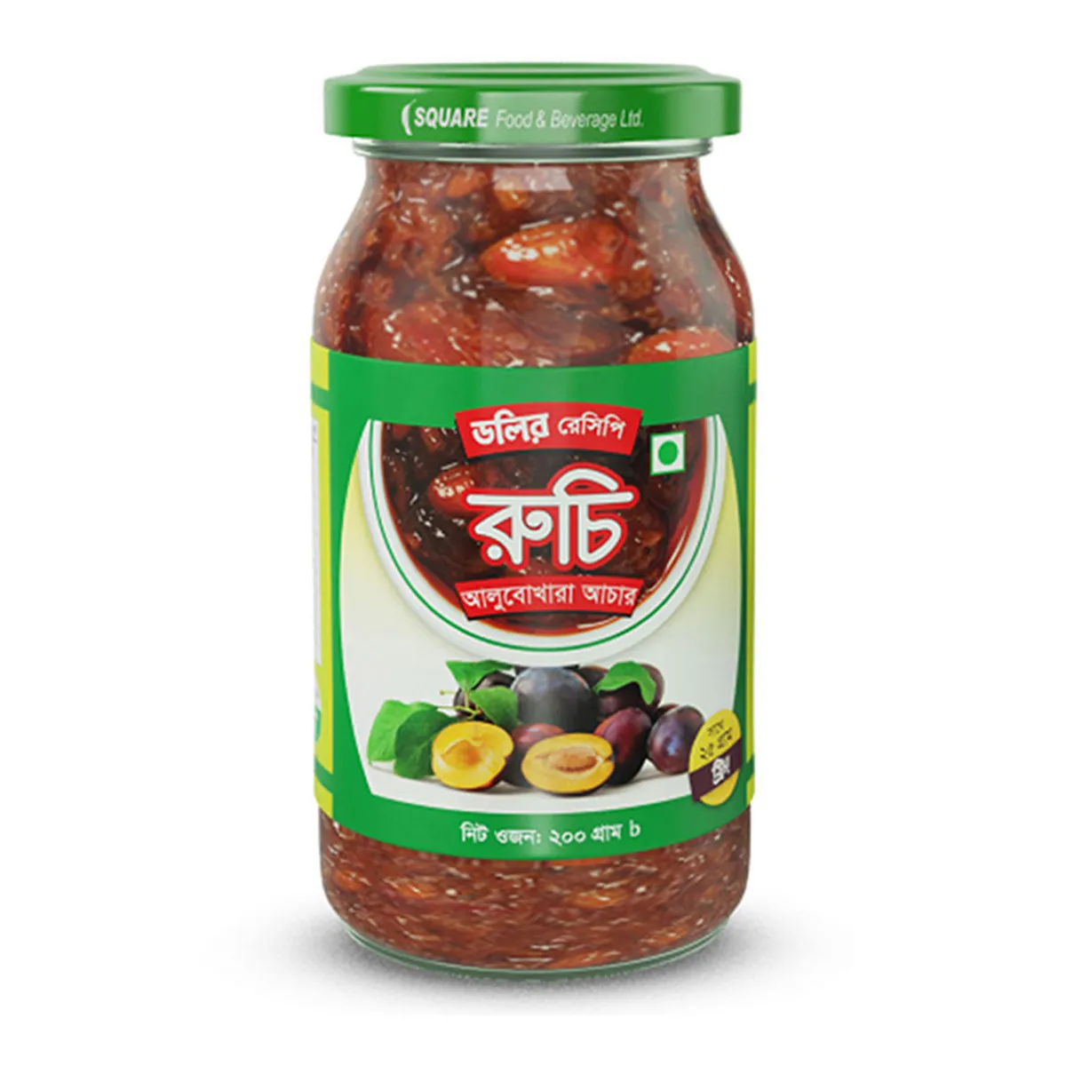 Ruchi Alubukhara Sweet & Sour Pickle Ruchi Alubukhara Sweet & Sour Pickle-200gm