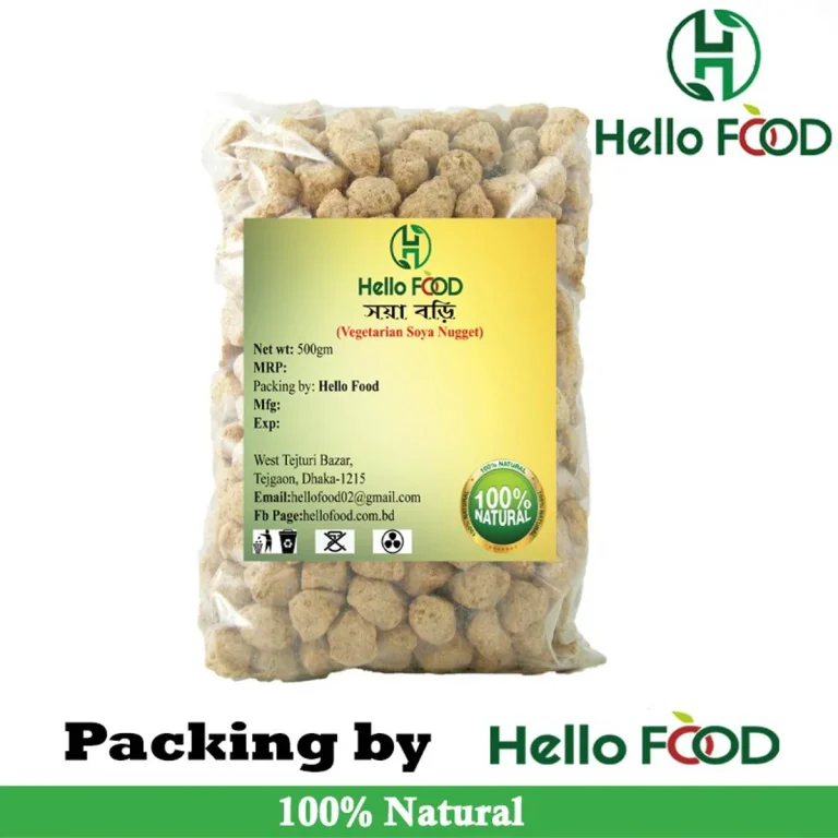 Vegetarian Soya NuggetVegetarian Soya Chunks Soya WadiSoya Bori 500Gm