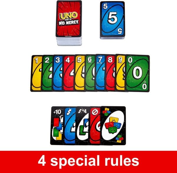 Newest Uno No mercy Game Board Games UNO Cards Table Family Party Entertainment - Image 3