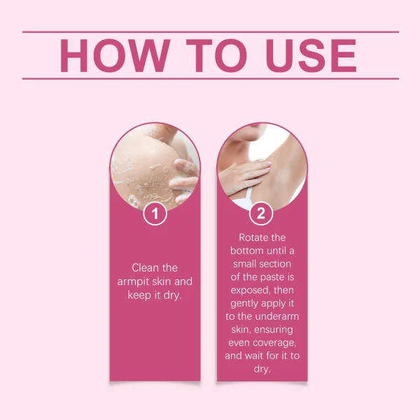 Oceaura Underarm Care Balm Stick Lasting Fresh Fragrance Gentle Remove Bad Odor Reduce Roughness Non-greasy Body Deodorant Stick - Image 3