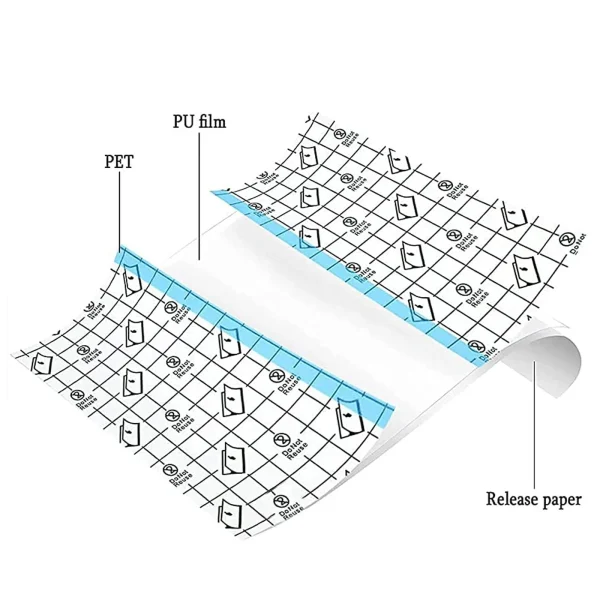 Waterproof Stretch Adhesive Bandage Protective Clear Transparent Dressing Film Disposable Cover Bandage Tape For Tattoos Shower - Image 2