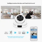 XMEYE 2.8mm H.265 4K 8MP 5MP 4MP IP Camera Indoor Outdoor Dome Face Detect POE Audio VandalProof P2P Video CCTV Surveillance - Image 5