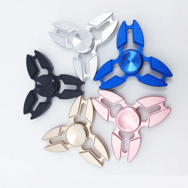 Aluminum Alloy Hand Spinner Trefoil Finger Spinner All Metal ...