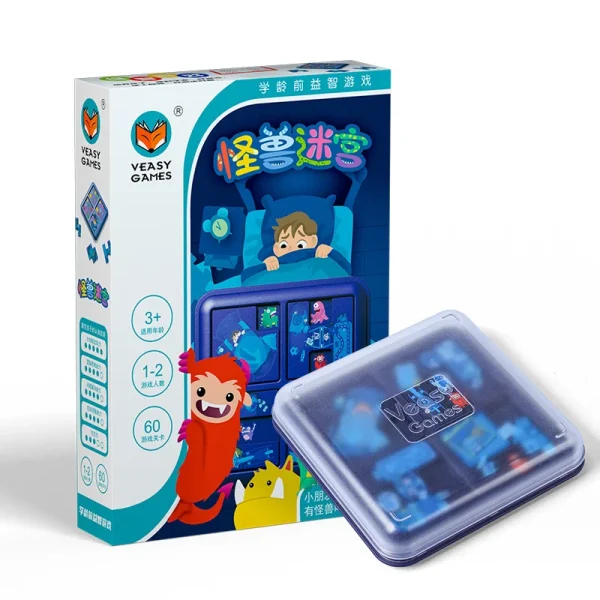 Puzzle Monster Maze Strategy Board Games Portable Hide and Seek Multiplayer Interactive Party Table Game Toys Gift for Kids - Image 3