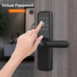 TUYA Fingerprint Door Lock WIFI Keyless Smart Electronic Lock NFC Keypad APP Password KEY Reversible Handle For Home office - Image 5