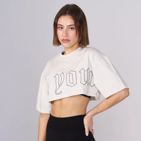 Summer new style Short Sleeve T Shirts Women Cotton T-shirt O Neck High Waist Crop Top Tee Female Casual Loose T Shirt women - Image 4