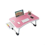 Portable Folding Bed Desk with Ergonomic Designs Multi Functional Laptop Table Study Space Saving Desks For Home Office 87HA - Image 5