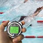 1 PC High Quality Stopwatch Timer Metal Training Track And Field Referee Luminous Thousandth Of A Second Running Training