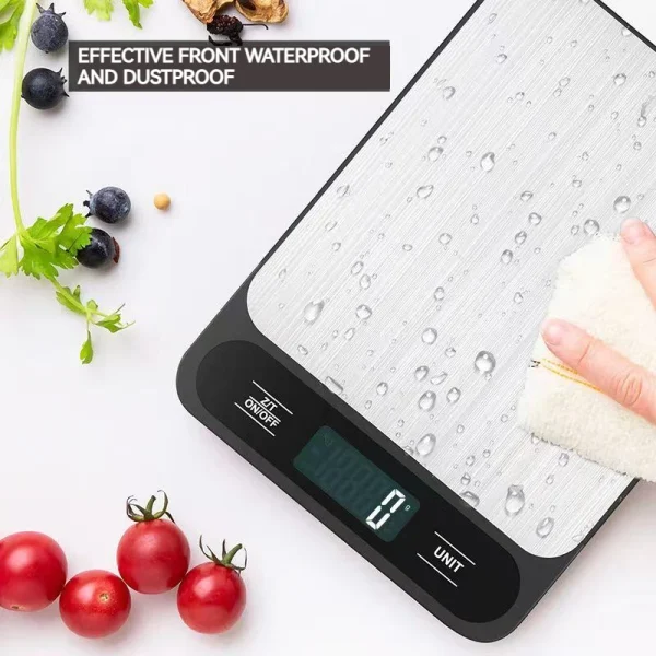 10kg Digital Kitchen Scale Baking Gram Weight Scales LCD Digital Display Electronic Table Scale Personal Healthy Diet Food Scale - Image 2