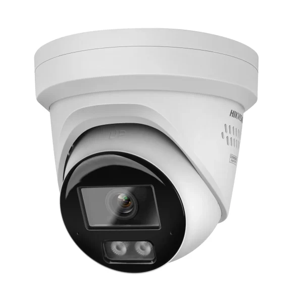 Hikvision 8MP IP Camera DS-2CD2387G3-LIS2UY/SRB Smart Hybrid Light ColorVu 2-Way Audio Turret Camera Red Blue Light Audio Alarm - Image 2
