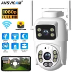 1080P IP Camera Dual Lens WIFI Dual Screen 720P Motion Detection Outdoor CCTV Security Protection Video Surveillance Hopeway APP