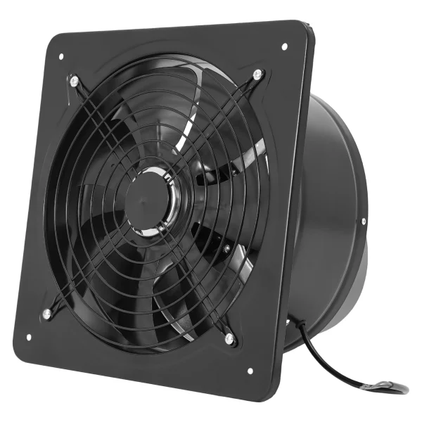 12 Inch High Airflow Exhaust Fan, 2800 RPM Noise-free, Explosion-Proof Ventilation Extractor Fan Axial Fan for Kitchen Warehouse - Image 3