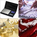 1kg/0.1g Pocket Mini Jewelry Scale 7 Units Conversion Digital Scale Gold Jewellery Weighing Scales Auto Off Jewelry Measurement