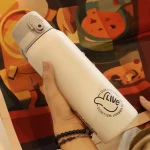 UZ 1L Thermos Bottle Double-Walled Insulated 316 Stainless Steel Thermal Mug Tumbler Vacuum Flasks Hot&Cold Sports Water Bottle