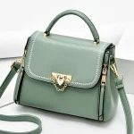 Women handbag tote shoulder Bag for 2024 shoulder luxury designer handbag women leather Printed monogram shoulder straddle bag - Image 4