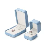 Oirlv Jewelry Box Jewelry Organizer Ring Earrings Necklace Pendant Bracelet Storage Gift Box Packaging Box Gift Case for Wedding - Image 2