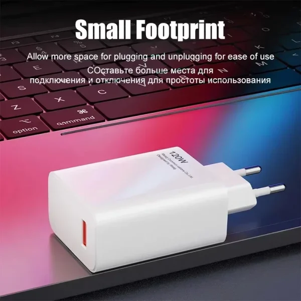 Xiaomi MIJIA 120W Ultra Fast Charging Phone Charger Quick USB Type-C Wall Adapter For iPhone 17/16/15 Xiaomi Huawei Samsung - Image 3
