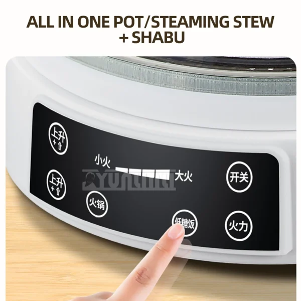 Intelligent Olla Arrocera Eléctrica Doméstica Electric Rice Cooker Multi-functional Sugar Controlled Multi Cooker - Image 4