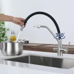 Kitchen Modern Copper Faucet Purification Drinking Water Pull-Out Sink Hot and Cold Pure Water Direct Drinking Faucet - Image 2