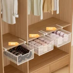 Home Hanging Storage Basket, Under Table Storage Drawer, Wardrobe Storage, Underwear And Socks Drawer Storage Box - Image 3