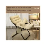 Folding recliner student dormitory computer chair household bedroom lazy small sofa balcony single casual back chair - Image 4
