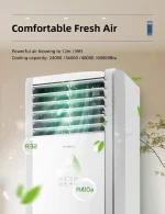 Gree R410a Floor Standing Air Conditioner for Home Inverter 2 3 4 5 Ton 24000Btu AC Cooling Heating Split Air Conditioners - Image 3