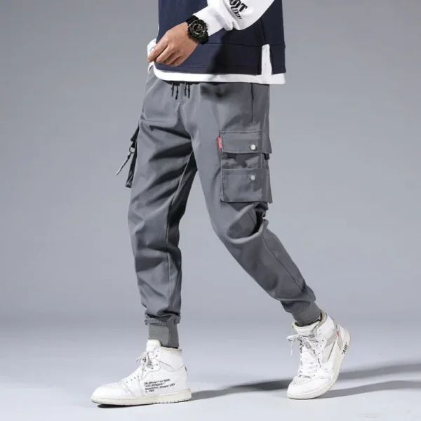 New Men Cargo Tactical Pants Work Combat Multi-pockets Casual Training Trousers Overalls Clothing Joggers Hiking Mens Cargo Pant for men - Image 2