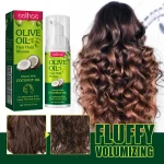 Olive Oil Hair Styling Mousse Long Lasting Styling Reduces Hair Frizz Prevents Hair Breakage Maintains Hair Curls Hold Mousse - Image 2
