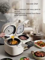 Lai Xiaochu double-gallon rice cooker household smart soup and rice all-in-one small 3L pressure multi-function rice cooker - Image 2