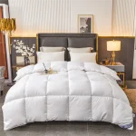 Winter Imitation Goose Down Quilt Five-Star Hotel Duvet Super Soft Fluffy Full Single Autumn Spring Comforter Quilted Blanket - Image 4