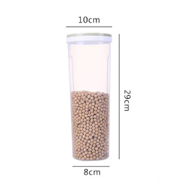 Food Storage Box Sealed Containers Leakproof Storage Box Crisper for Cereal Spaghetti Noodle Pasta Grain - Image 3