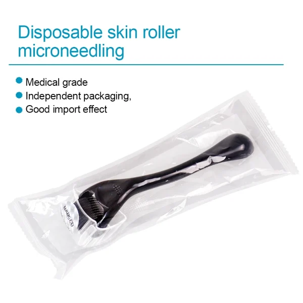 Skin Facial Care Microneedle Derma Roller for Hair Growth Beard Growth Facial Beauty Roller 540 Micro Needle Dermaroller Tool - Image 3