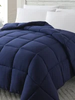WQSPRING Soft Down Duvet All Season Hypoallergenic Breathable Comforter with Corner Tabs Lightweight Hotel Bedding - Image 4