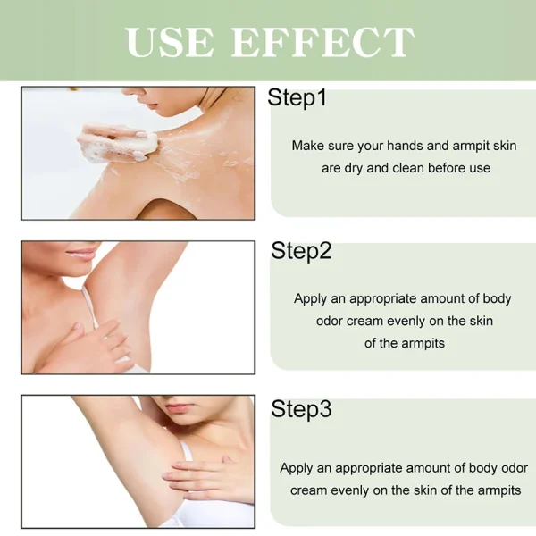 Body Odor Removal Antiperspirant Hair Inhibitor Long Lasting Effect Sweat Odor Deodorant Fresh Pleasant Rose Fragrance Body Care - Image 5