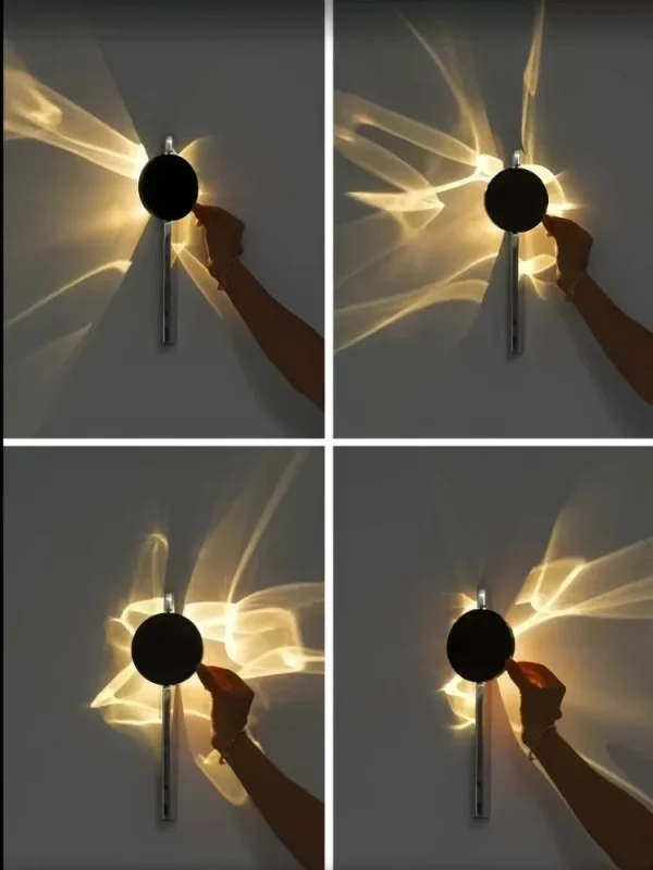 New Luxury Wall lamp Background Corridor LED wall sconce for bedroom Atmosphere interior wall light Modern Wall Decor Rotate - Image 3