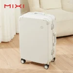 Mixi 2023 NEW Carry On Luggage 20'' Travel Suitcase Rolling Luggage Aluminum Frame PC Hardside with Spinner Wheels TSA Lock 24''