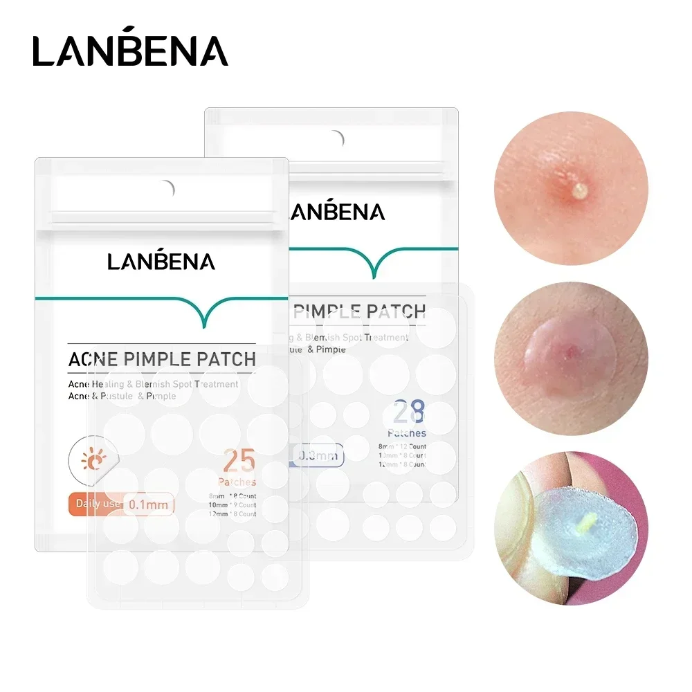 kf-S3c5a1f8201084043aa61c37657a87608c LANBENA Acne Pimple Patch 25pcs Daily Use Invisible Acne Stickers Blemish Treatment Acne Concealer Makeup - Image 1