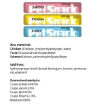 10Piece/2Pack Pet Snacks Cat Strips Young Cat Wet Food Pack Nutrition Chicken Cod Salmon Formula Mixed Flavor Cat Liquid Snacks - Image 2