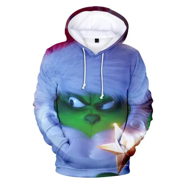 Christmas Harajuku Oversized Hoodies For Men Fashion 3D Print Autumn New in Sweatshirts Hip Hop Trend y2k Clothes Women Pullover - Image 4