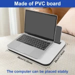 Lap Desk with Tablet Slot Portable Lap Laptop Desk Lightweight Stable Laptop Desk Tray Lap for Working in Bed - Image 4