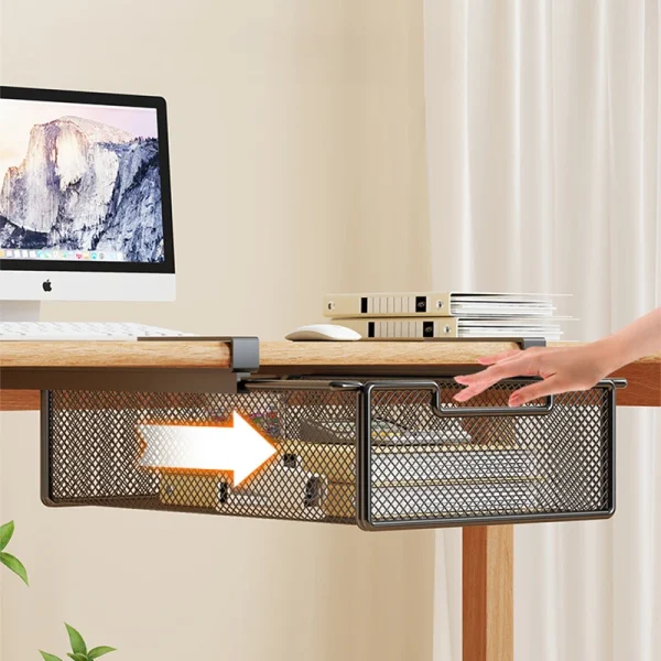 Home Hanging Storage Basket, Under Table Storage Drawer, Wardrobe Storage, Underwear And Socks Drawer Storage Box - Image 2