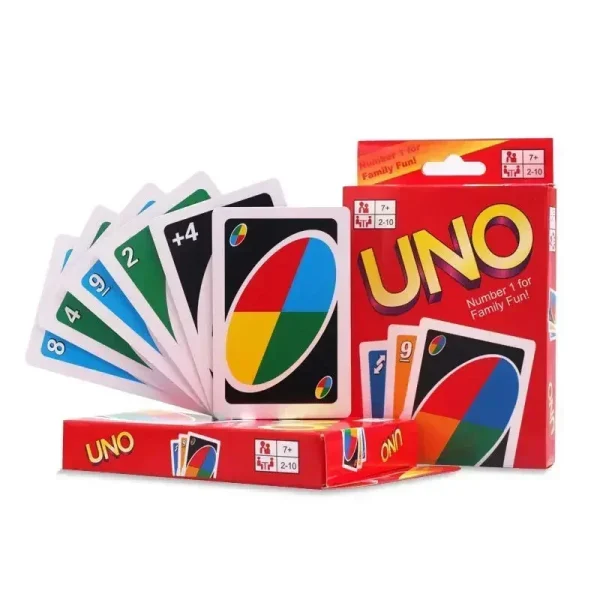 UNO FLIP! Pokemon Board Game Anime Cartoon Mario Figure Pattern Family Funny Entertainment One Piece uno Cards Games Xmas Gifts - Image 2