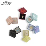 Ring Gift Box Jewelry Organizer Paper Gift Box Ring Packaging Box Jewellry Store Container Earring Case 24pcs/Lot - Image 2