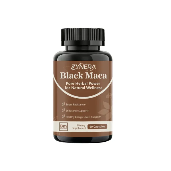 Powerful Black Maca Coffee Capsules Testosterone Advanced Male Performance Rock-Hard Stamina Natural Oyster Ginseng for Best Benefits - Image 4