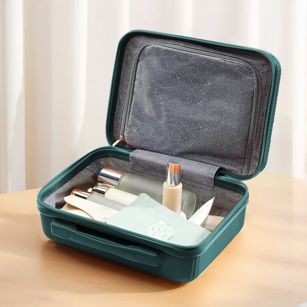 New 13-inch Travel Suitcase Small Carry Make-up Box Luggage Women Girl Mini Storage Handbag Lightweight Travel Case Boarding Bag - Image 2