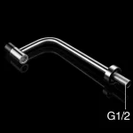 ASRAS New Drinking Kitchen Filter Faucets Rotary Switch 304 Stainless Steel Brushed Single Cold Kitchen Faucet - Image 3